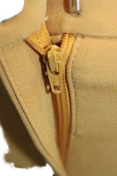 Theory Womens Dress Pants Tan Hook & Eye 32 Inseam Size 0