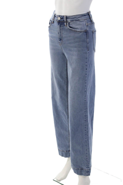 Vervet Women Wide-Leg Blue Jeans Size 24