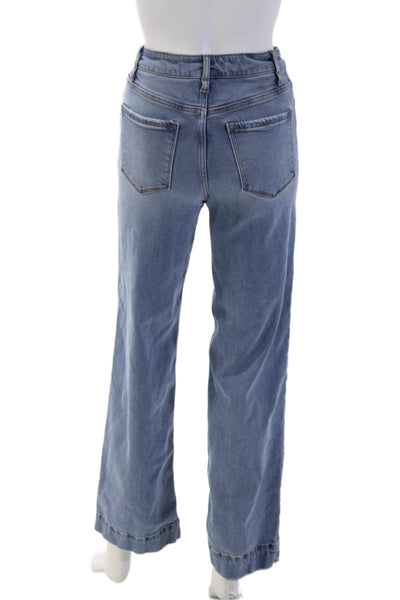 Vervet Women Wide-Leg Blue Jeans Size 24