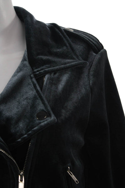 Fate. Womens Biker Motorcycle Jacket Black Size L