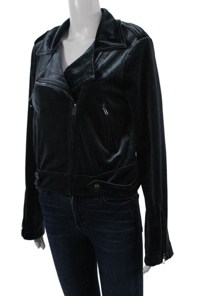Fate. Womens Biker Motorcycle Jacket Black Size L