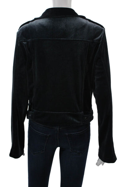 Fate. Womens Biker Motorcycle Jacket Black Size L
