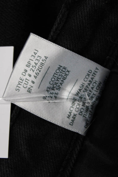 Just Black Denim Women Ankle Skinny Black Mid-Rise Jeans Size 27