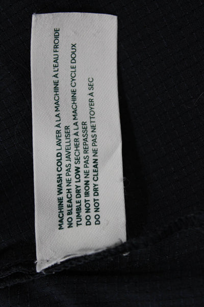 Tommy John Mens Sweatpants Dark Blue Zip Polyester Spandex Size L