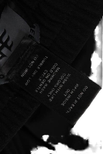 Heroine Sport Women Jogger Pants Black 90%Poly 10%Spandex Drawstring Size S