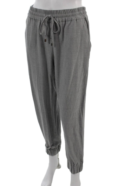 Zara Unisex Jogger Pants Gray Drawstring Size M