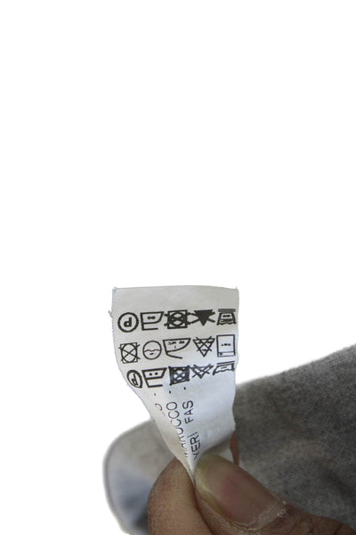 Zara Women Cropped Ankle Dress Pants Gray Size M