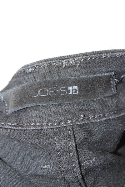 Joes Womens Ankle Skinny High Rise Black Jeans Size 28