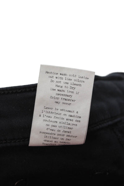 Rag & Bone Womens Black Skinny Jeans Designer Size 27
