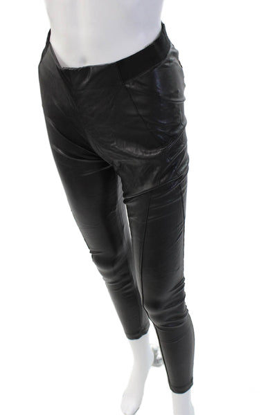 Elie Tahari Womens Ankle Biker Jeggings Black Size XS