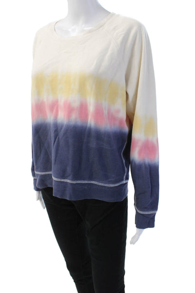 Rails Womens Pullover Sweatshirt Beige Cotton Modal Petites Size M