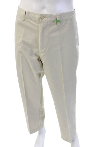 Polo Ralph Lauren Men Beige Cotton Chinos Size 36