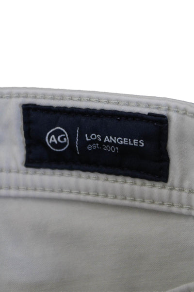 AG Adriano Goldschmied Mens Chinos Beige Size 34