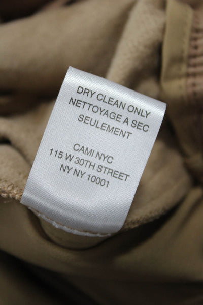 Cami NYC Womens Brown Cropped Ankle Jogger Pants Drawstring Petites Size S
