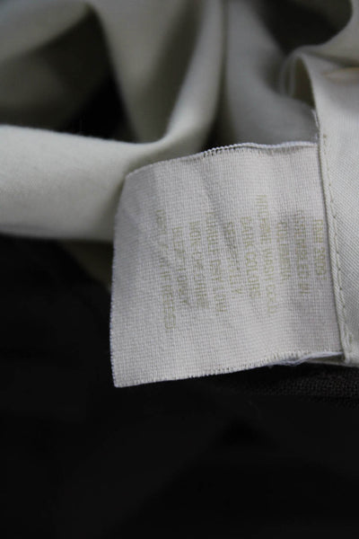 Hart Schaffner Marx Mens Brown Cotton Blend Dress Pants Hook & Eye Size 32