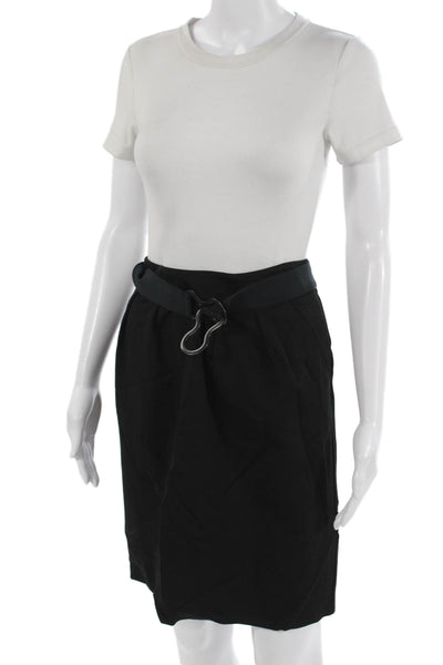 Trina Turk Womens Straight Pencil Skirt Black Size 12