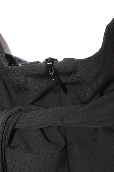 Keepsake Women Sleeveless V Neck Jumpsuit Black Size L