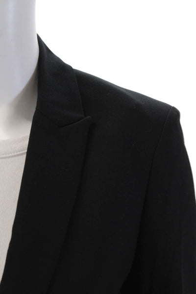 Zadig & Voltaire Womens One Button Long Sleeve Lined Blazer Black Size 32