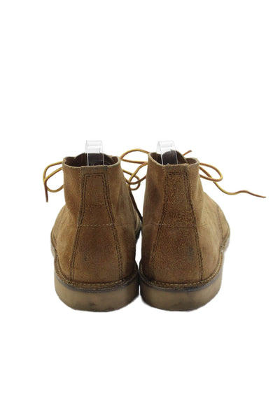 Red Wing Shoes Mens Suede Lace Up Ankle Boots Brown Size 10