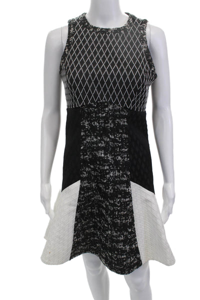 Jonathan Simkhai Women A-Line Fit and Flare Black Sleeveless Dress Size 0