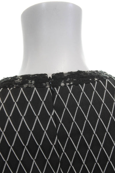Jonathan Simkhai Women A-Line Fit and Flare Black Sleeveless Dress Size 0