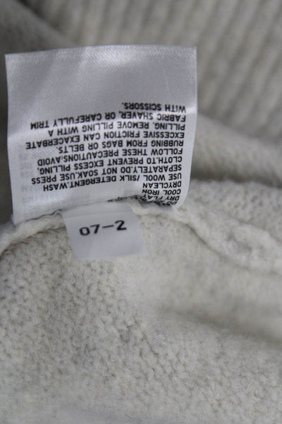 J.W.ANDERSON Women Pullover Sweater Beige Crew Neck Long Sleeve Size M