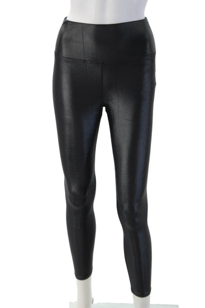 Carbon 38 Womens Ankle Jegging Biker Black Nylon Lycra Size M