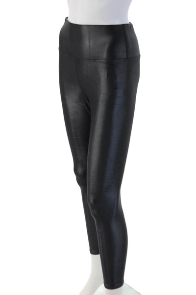 Carbon 38 Womens Ankle Jegging Biker Black Nylon Lycra Size M