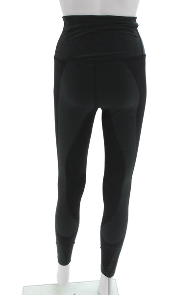 Nike Womens Ankle Leggings Black Recycled Polyester Spandex Size XS