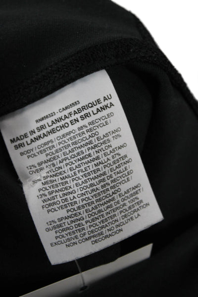 Nike Womens Ankle Leggings Black Recycled Polyester Spandex Size XS