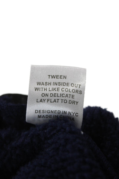 Katie J Unisex Sweatpants Dark Blue 50% Polyester Cotton Rayon Size XL