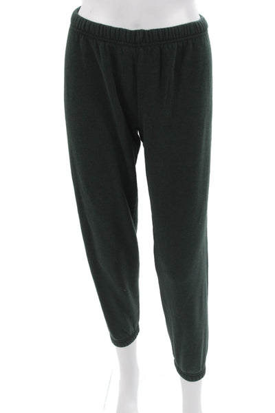 Katie J Unisex Green Drawstring Sweatpants Size XL