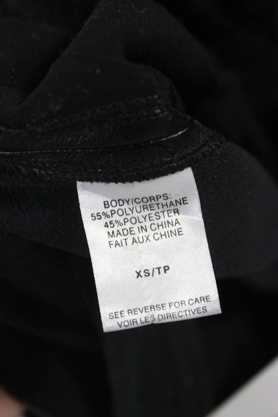 Cami NYC Women Black Cargo Paperbag Cropped Pants Size XS