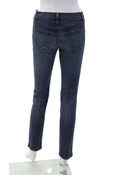 J Brand Womens Skinny Straight Dark Blue Jeans Size 25