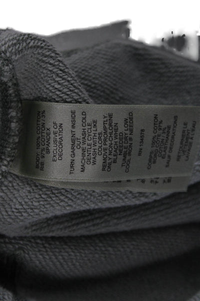 Vineyard Vines Unisex Pullover Hoodie Gray Cotton Long Sleeve Size S