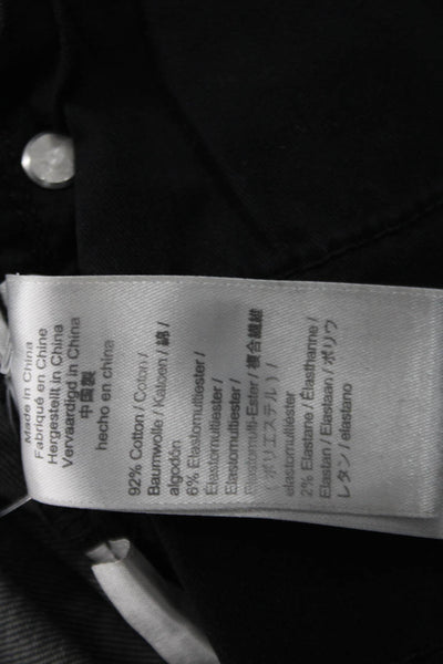 J Crew Women Ankle Skinny Jeans Dark Gray Mid Rise Size 25