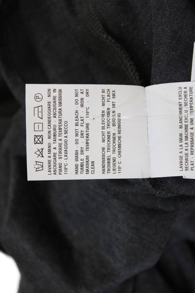 Giusto! Senza Regole Mens Button Down Shirt Grey Cotton Size EUR 52