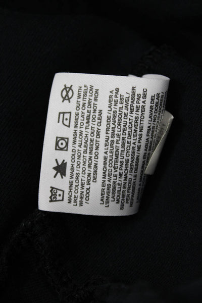 Nike Mens Jogger Sweatpants Black Cotton Polyester Drawstring Size XL