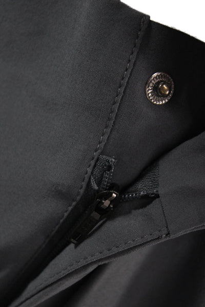 Nike Mens Dress Pants Gray Polyester Spandex Button Size 32