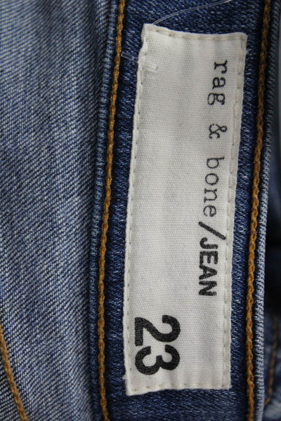 Rag & Bone Jean Womens Maternity Ankle Skinny Jeans Blue Size 23