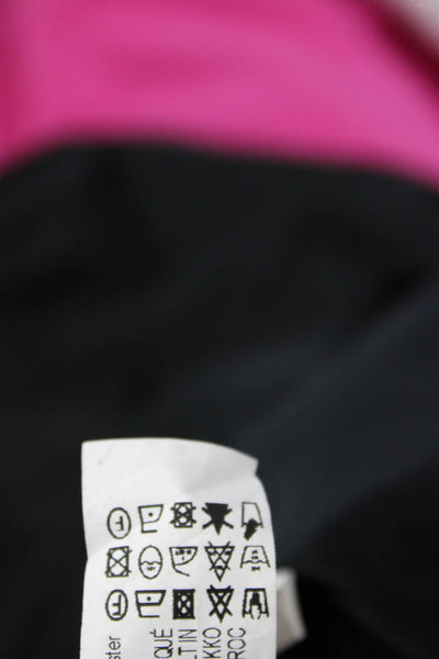 Zara Women Black Short Sleeve Round Neck Blouse Cotton Polyamide Size S