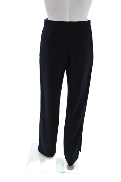 Zara Women Dress Pants Black Button Polyester Solid Fall Size XS