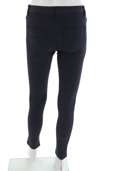 Theory Womens Ankle Jeggings Dark Blue 66% Cotton Size 0