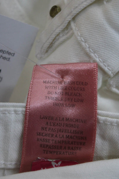 Blank NYC Childrens Girls Spray On Skinny Leg Jeans White Size 12