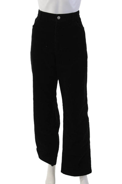Lauren Jeans Company Women Black 90s Pants Plus Size 16