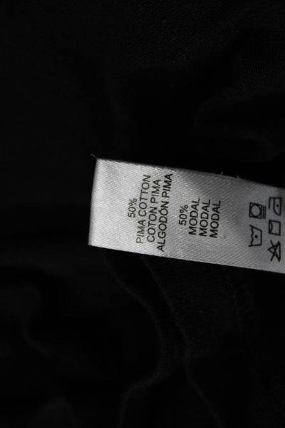 Cosabella Women Black Camisole Pima Cotton Modal Sleeveless Buckle Size S
