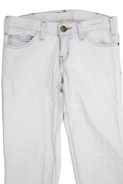 Current/Elliott Womens Light Blue Skinny Jeans Size 23
