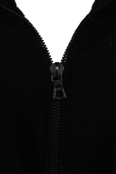 Strenesse Gabriele Strehle Women Sweater Dress Black Long Sleeve Wool Size 8