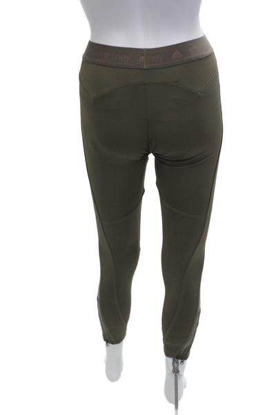 Stella McCartney Womens Ankle Jeggings Army Green Size XS