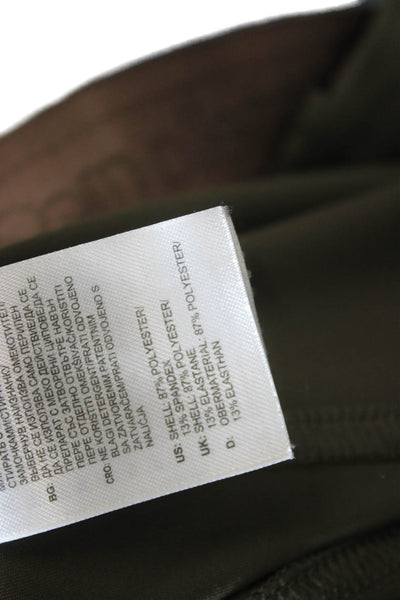 Stella McCartney Womens Ankle Jeggings Army Green Size XS